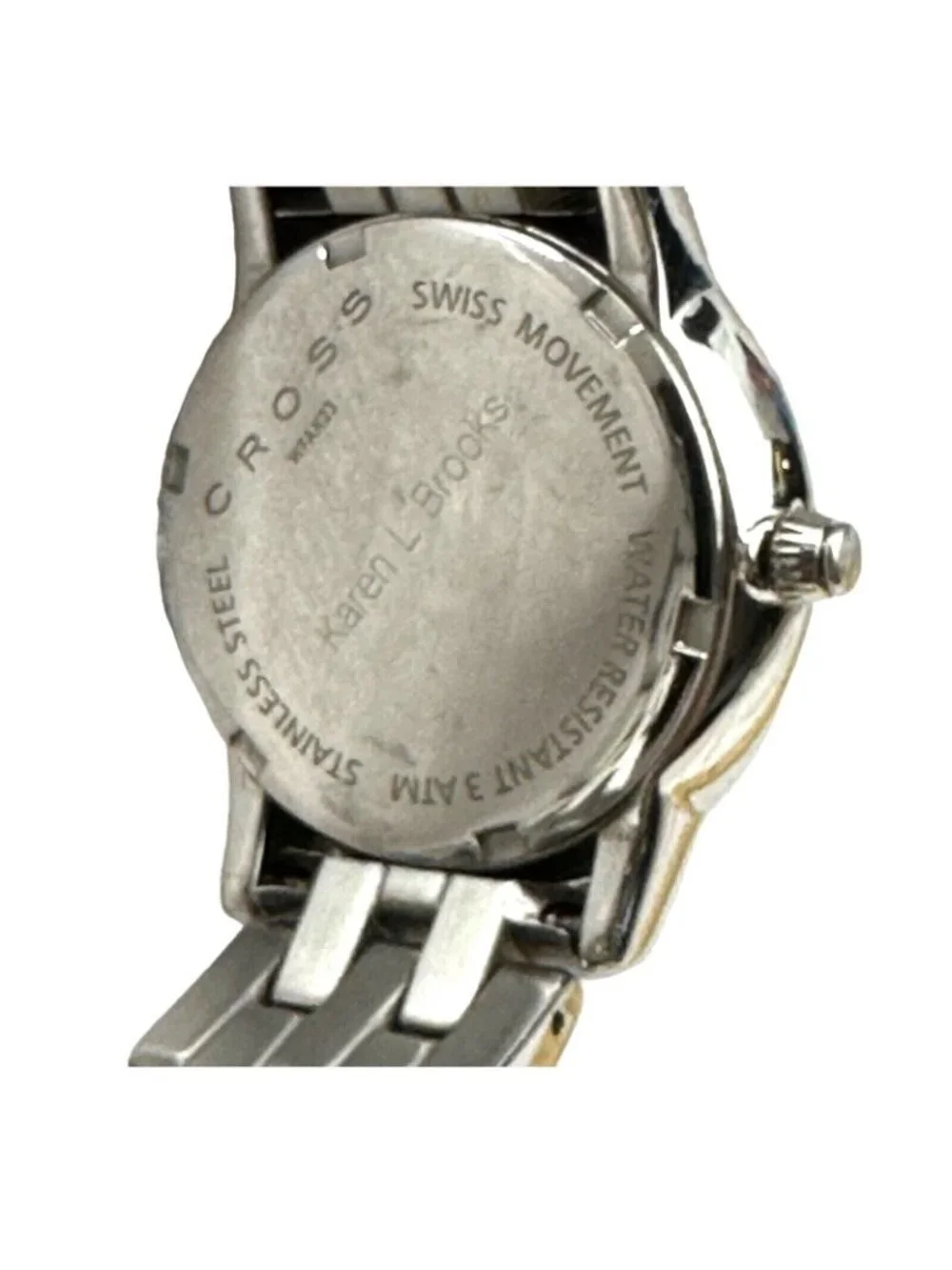 Cross Chicago Stainless Steel Women's Watch WFAK23 Outstanding Con Needs Battery